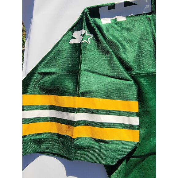 Green Bay Packers Brett Favre #4 Jersey Logo Athletic Green Men Size L/48 - Picture 6 of 7
